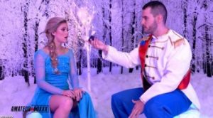 Amateurboxxx - Prince Controls Ice Princess - Kali Roses